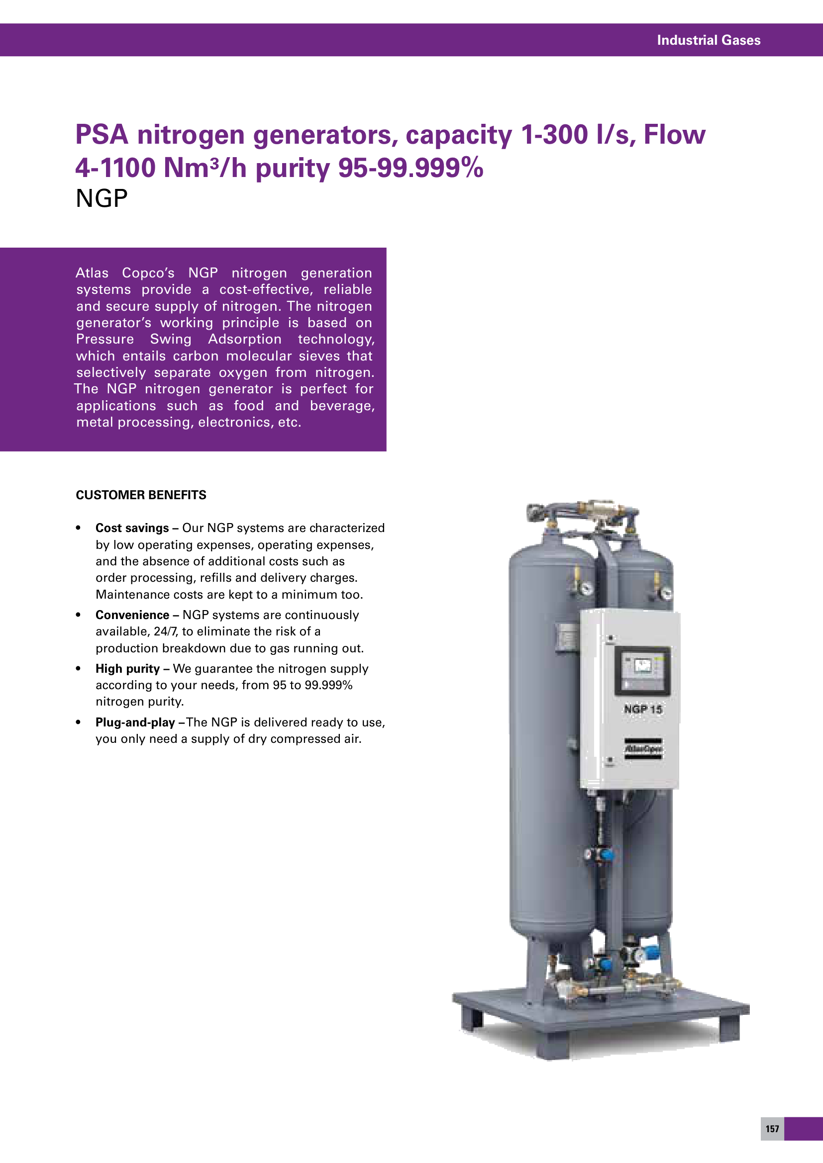Ceccato Compressors Nitrogen Generators